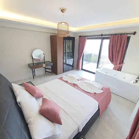 Villa With Sea View And Heated Pool Mariposa Fethiye