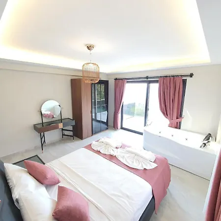 Villa With Sea View And Heated Pool Mariposa Fethiye