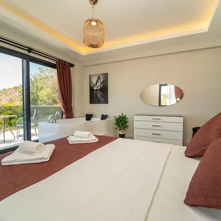 Villa With Sea View And Heated Pool Mariposa Fethiye