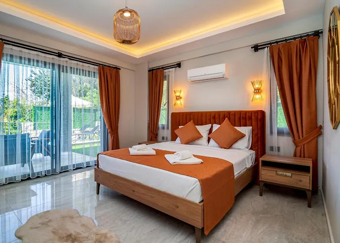 With Sea View And Heated Pool Mariposa Fethiye